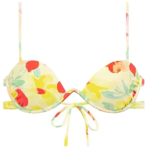 Montce Helena Floral Elany Bikini Top and High Rise Bottom Set - Picture 5 of 8
